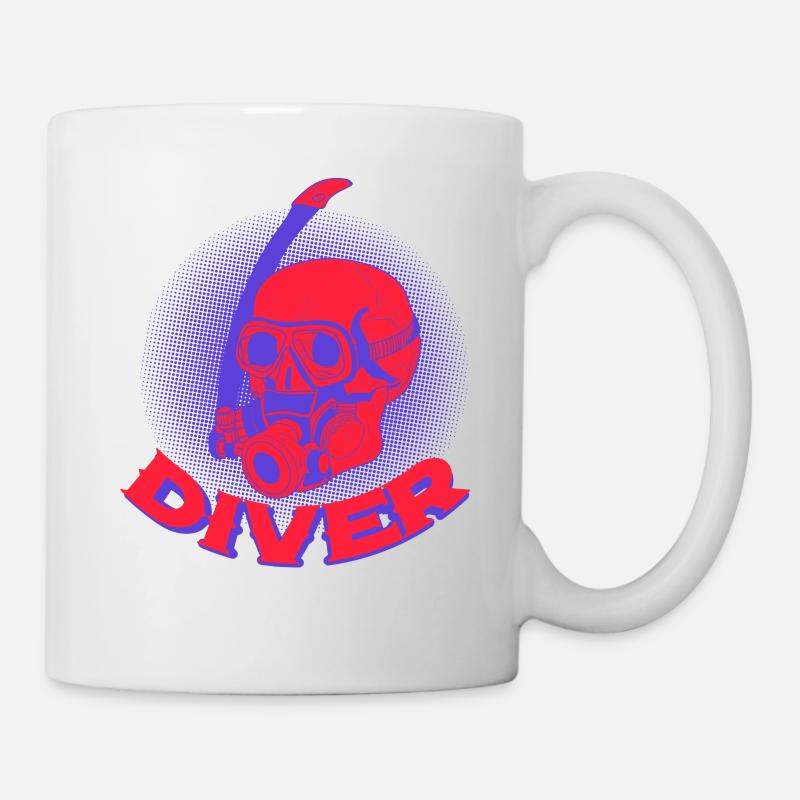 Diving Diver Diving Gift - Mug - white