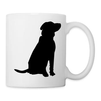 dog - Mug blanc - blanc - Droite