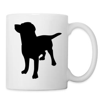dog - Mug blanc - blanc - Droite