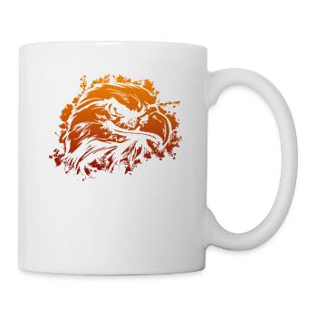 eagle head - Mug - white - Right