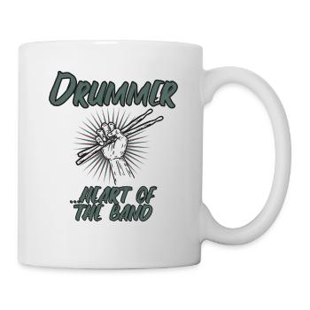 Drummer Drummer Band Gift Drums - Mug - white - Right