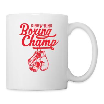 Boxing Champ - Tasse - Weiß - Rechts