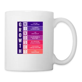Growth Mindset - Mug - white - Right