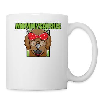 Dinosaur Dino T-Rex Mom Mother Mom Gift - Mug - white - Right