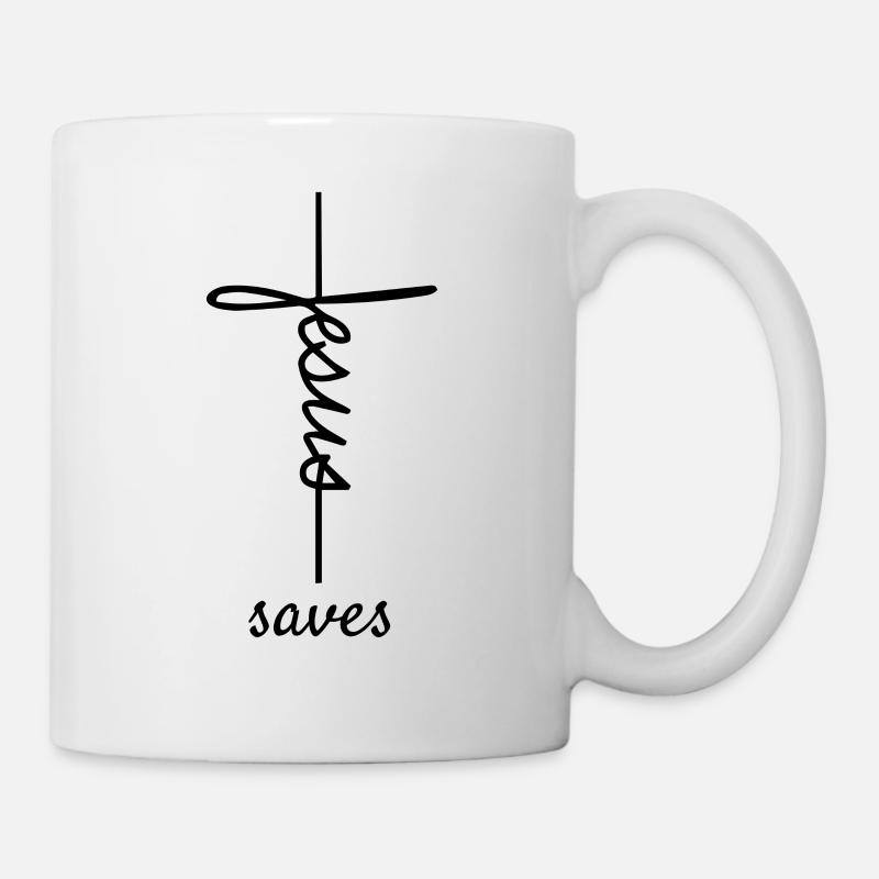 Dons chrétiens Christianisme Jésus Bible - Mug blanc - blanc