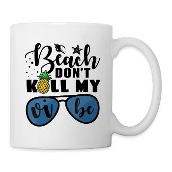 Strand - Tasse - Weiß - Rechts