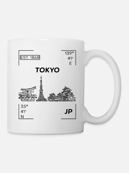 Tokyo - Tasse - Weiß