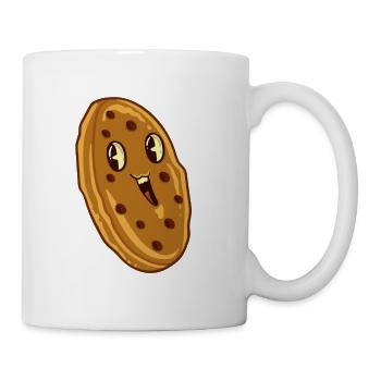 Kekse Keks Cookie Dealer Bäcker Backen Geschenk - Tasse - Weiß - Rechts