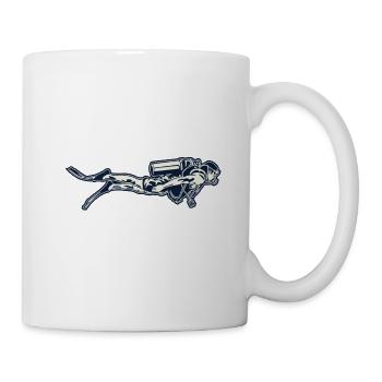 Plongeurs plongeurs - Mug blanc - blanc - Droite