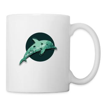 Take Me to The Ocean Delfin Delphin Plage d’été - Mug blanc - blanc - Droite