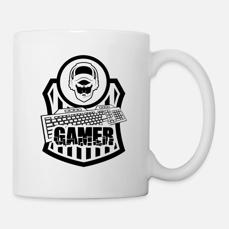 Gaming Gaming Gaming Gaming - Mug blanc - blanc