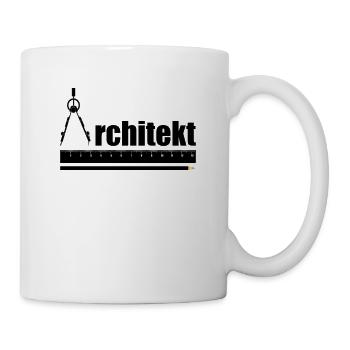 cool architect architect architecture gift - Mug - white - Right