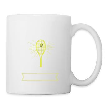 Ein Leben ohne Tennis ist möglich, aber sinnloch - Tasse - Weiß - Rechts