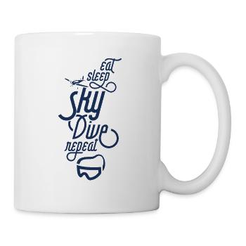 Sky skydiver Parachutage Skydive - Mug blanc - blanc - Droite