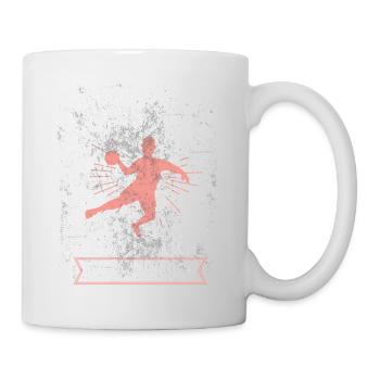 Ein Leben ohne Handball ist möglich, aber sinnloch - Tasse - Weiß - Rechts