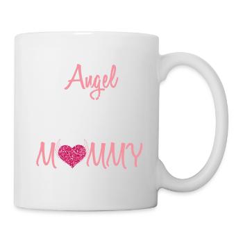Les anges sans ailes s'appellent maman - Mug blanc - blanc - Droite