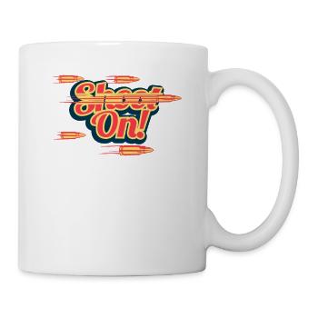 Hunt Hunter hunting shooting rifle gift - Mug - white - Right
