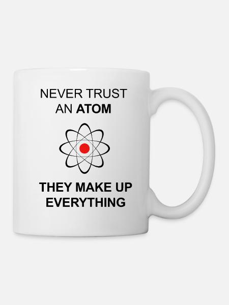 Funny physics motif - Mug - white