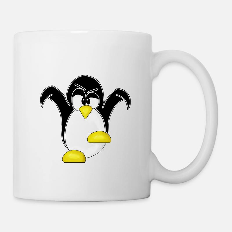 Linux Computer Nerd Geek Cadeau Admin. Informatique - Mug blanc - blanc