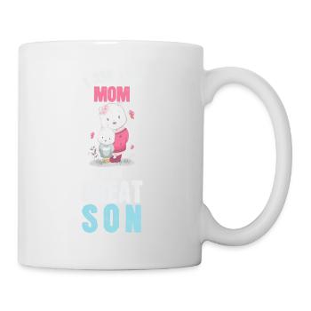 Je suis maman d'un grand fils - Mug blanc - blanc - Droite