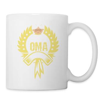 Stolze Oma - Tasse - Weiß - Rechts