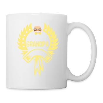 Stolzer Opa - Tasse - Weiß - Rechts