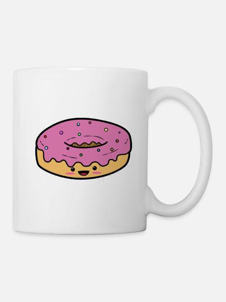 Donut - Tasse - Weiß