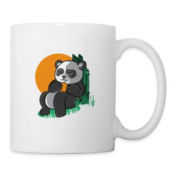 Panda– Pandabär –Sarkasmus - Sarkastisch - Tasse - Weiß - Rechts