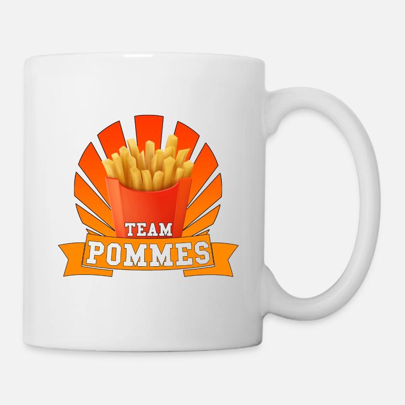 TEAM POMMES - Tasse - Weiß