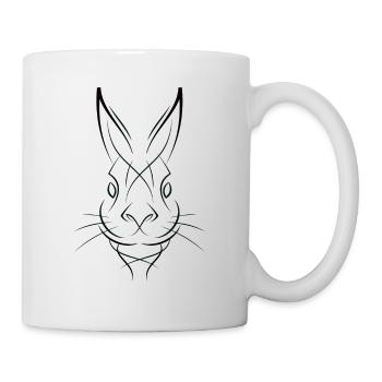 Lapin lapin lapin - Mug blanc - blanc - Droite