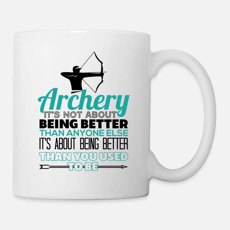 Archer Archery Funny Gift - Mug - white