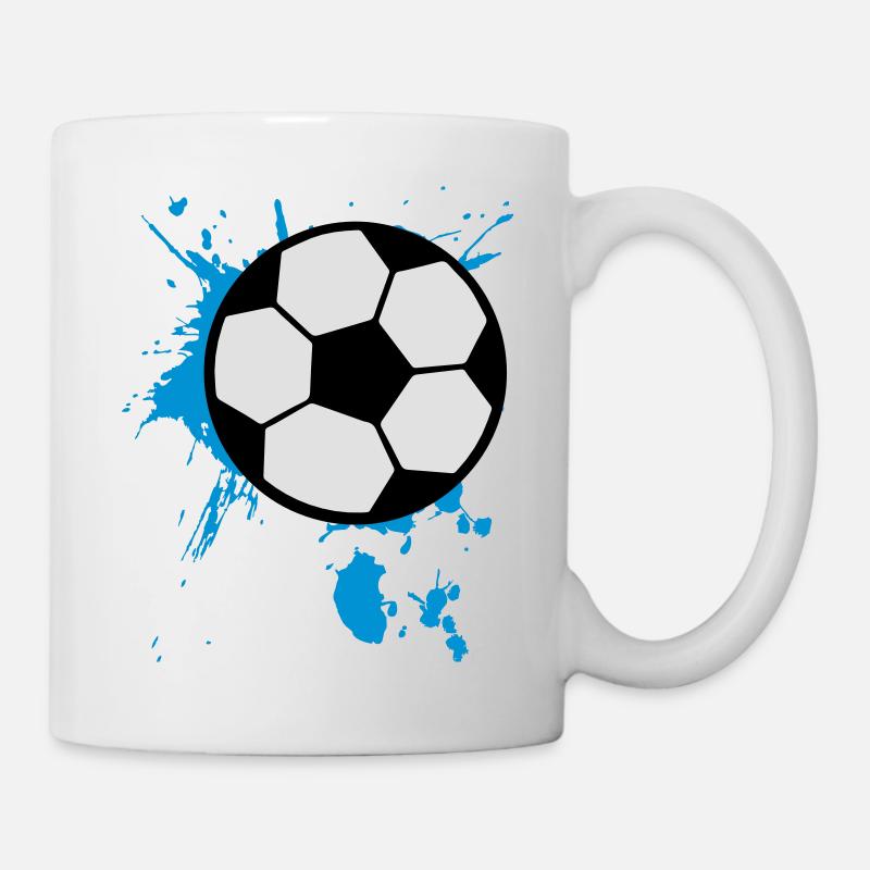 Fußball Soccer 3c - Tasse - Weiß