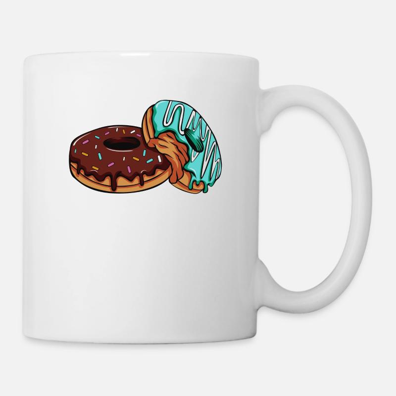 Donuts - Mug blanc - blanc