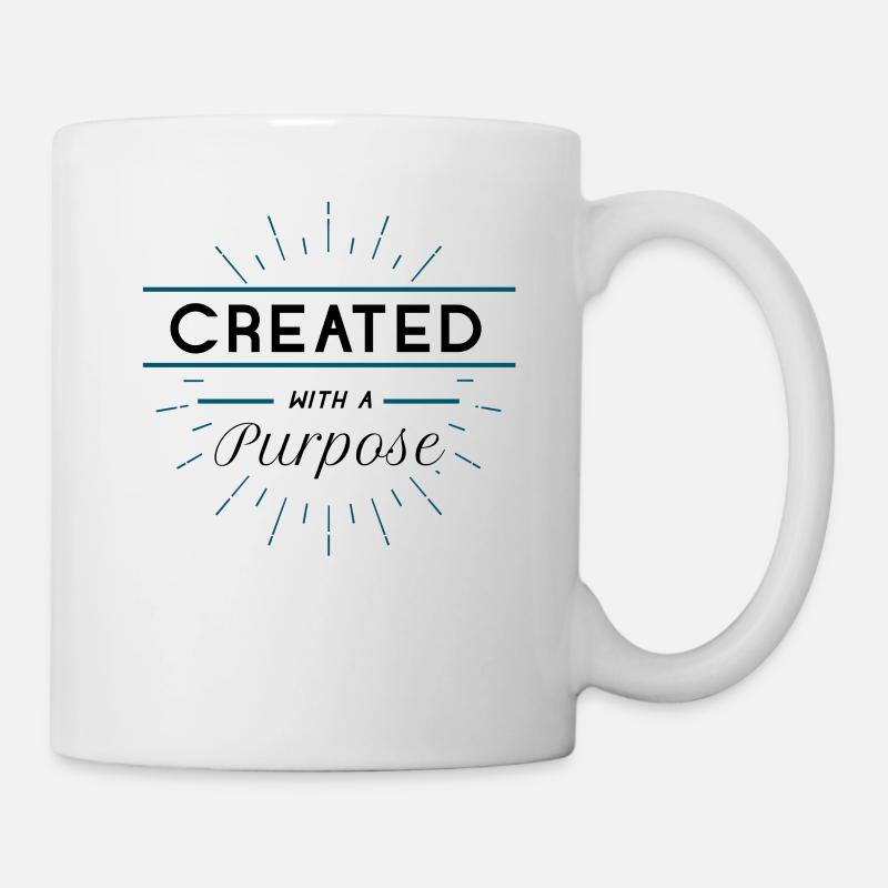 Dein Leben hat einen Sinn, Christlich, Geschenk - Tasse - Weiß