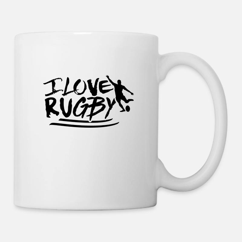 Rugby - Mug blanc - blanc