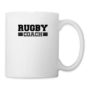 Rugby Rugby Rugby Rugby - Mug - white - Right