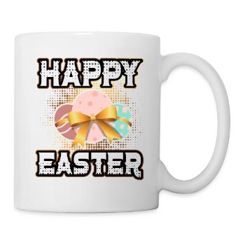 Pâques Pâques Pâques Pâques Pâques - Mug blanc - blanc - Droite