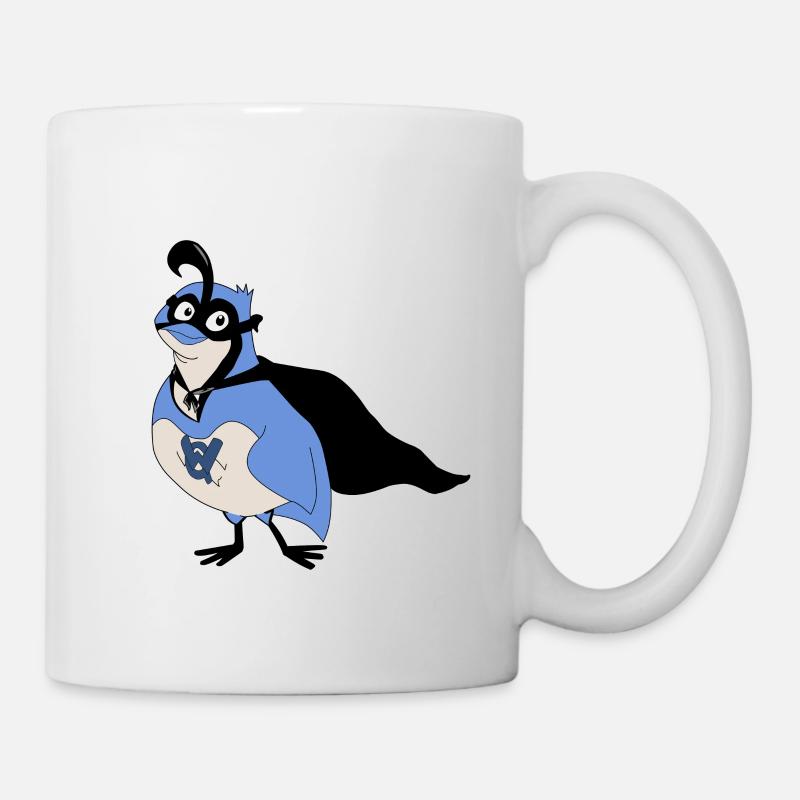 Caille comme une caille - Mug blanc - blanc