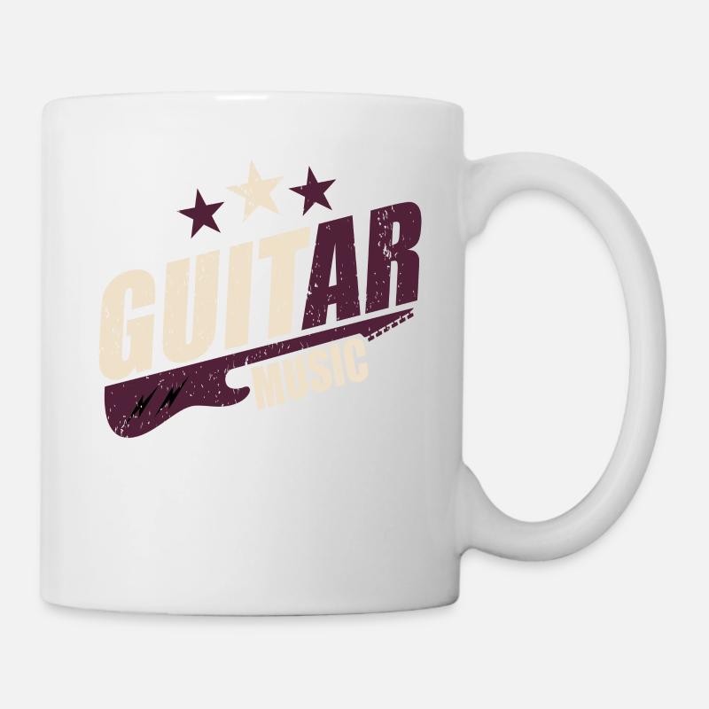 Guitar Guitar Shirt - Mug - white