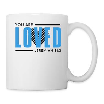 You are loved. Christian - Mug - white - Right
