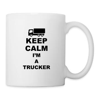 Trucker Fernfahrer - Tasse - Weiß - Rechts