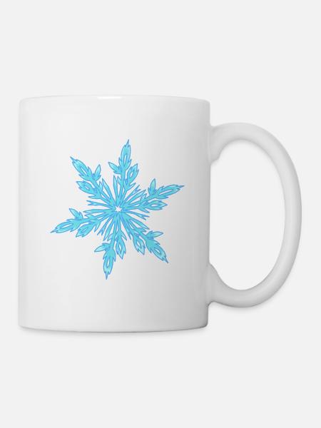 Eiskristall - Tasse - Weiß