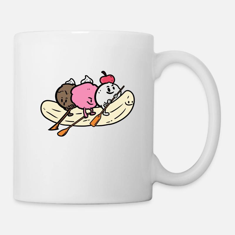 Banana Split - Mug blanc - blanc