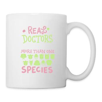 Cadeau vétérinaire, vétérinaire de l'année - Mug blanc - blanc - Droite
