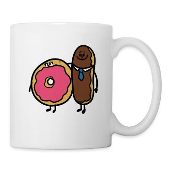 Perfect Couple Donut - Tasse - Weiß - Rechts