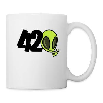 Alien 420 - Mug - white - Right
