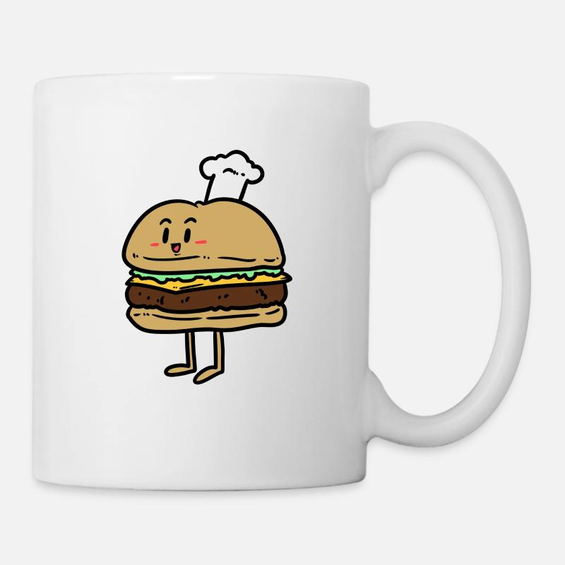 Croissant pain Body Builder - Mug blanc - blanc