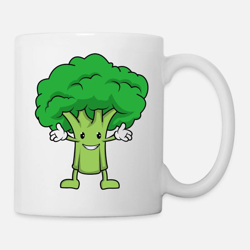 Câlin de brocoli - Mug blanc - blanc