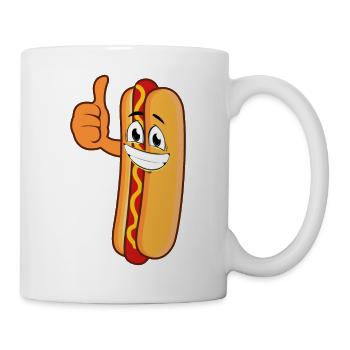 Hotdog Approve - Mug - white - Right