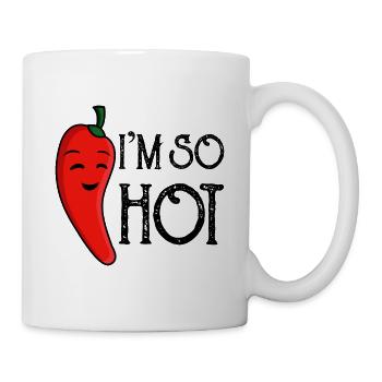 Piment fort piment - Mug blanc - blanc - Droite